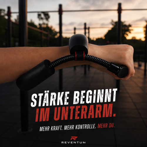Grip Trainer – Griffkraft & Unterarmtraining inkl. digitalem Reventum Guide
